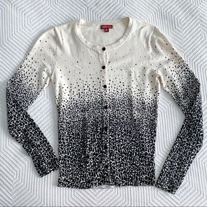 Merona polka dot cardigan